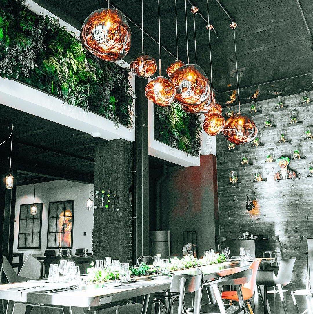 Copper Finish Lava Pendant Lamp Modern Pendant Light - Nalani - UK Fashion Clothing and Decor