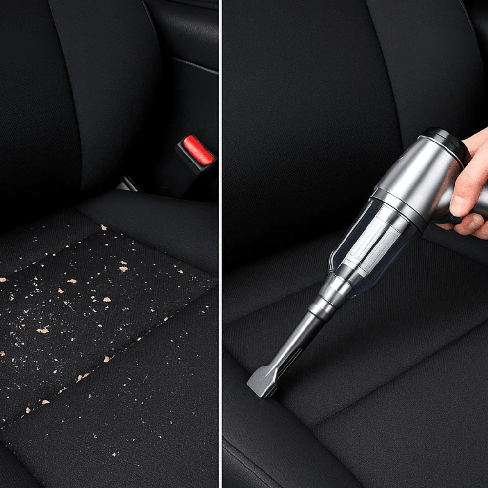 Cordless Car Vacuum With 95000 Pa Suction And 6 Attachments - Nalani - UK Fashion Clothing and Decor