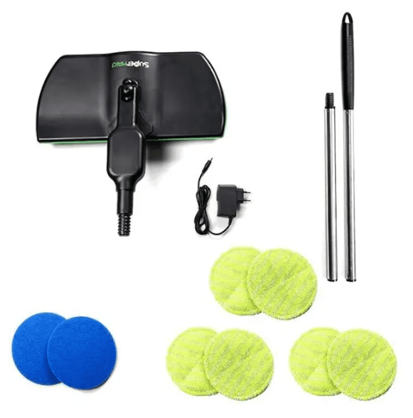 Cordless Electric Spin Mop Floor Cleaner Scrubber Easy Cleaning - Nalani - UK Fashion Clothing and Decor