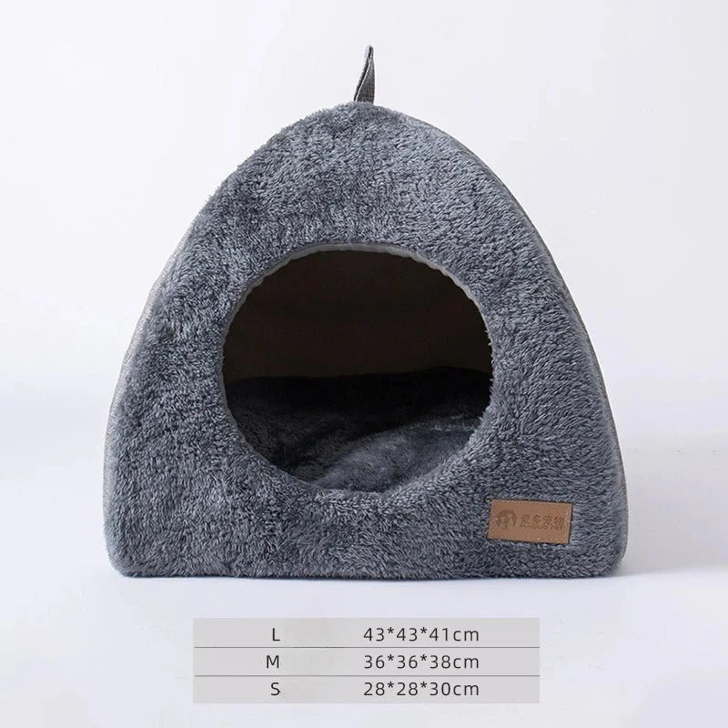 Cozy Cat Nest Bed and Hideaway House for Indoor Cats - Nalani - UK Fashion Clothing and Decor