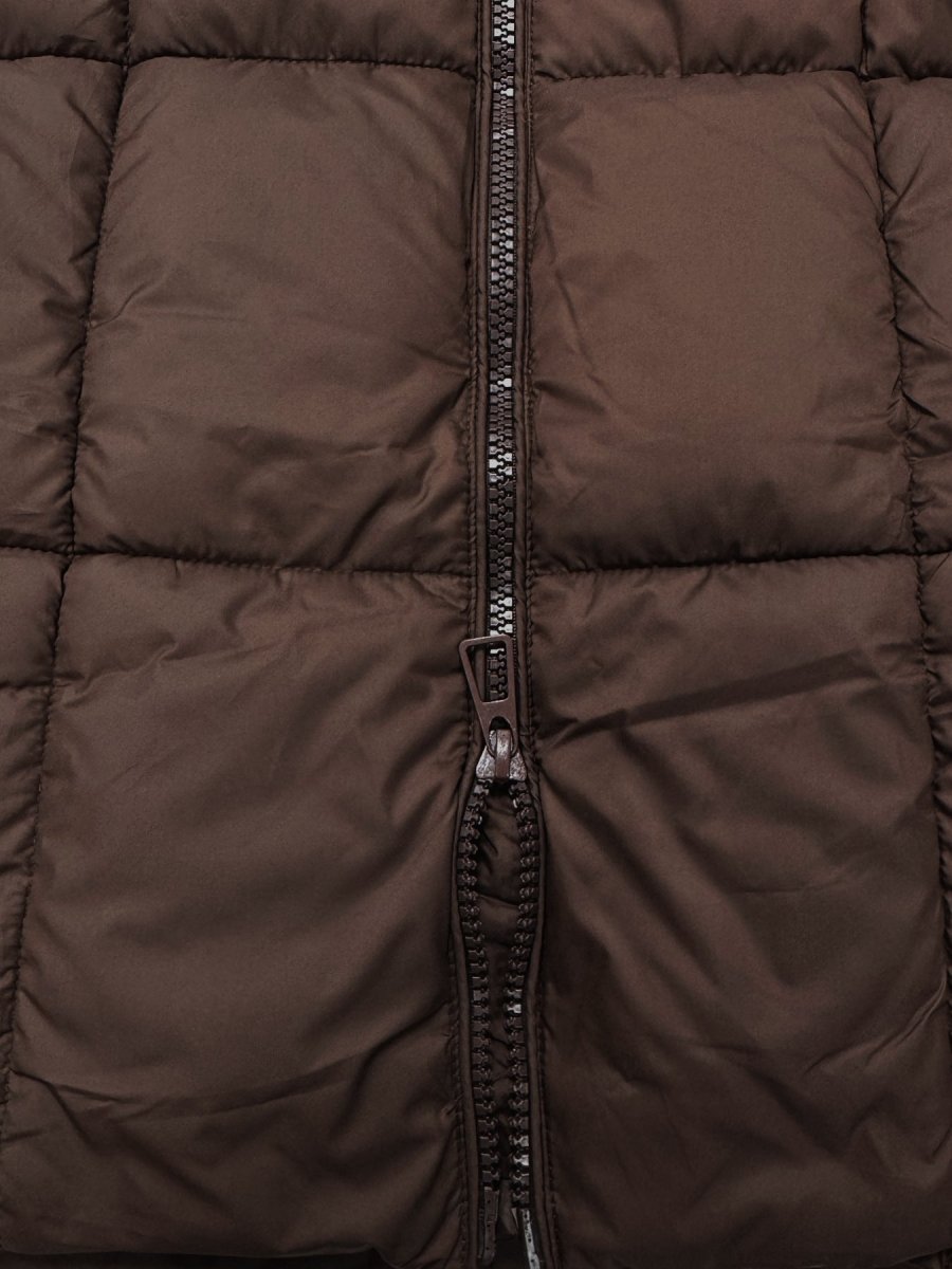 Cozy Long Padded Down Jacket With Hood For Cold Winter - Nalani - UK Fashion Clothing and Decor