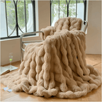 Cozy Luxe Fleece Blanket For Travel And Home Use Everywhere - Nalani - UK Fashion Clothing and Decor