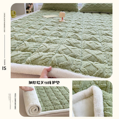Cozy Plush Bed sheets Cushions Winter Soft Mattress quilts Sleep Support - Nalani - UK Fashion Clothing and Decor