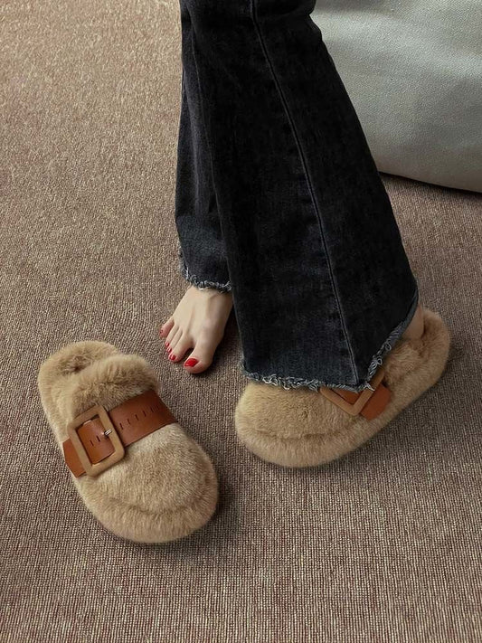 Cozy Thick Soft Slippers For Women Winter Indoor Comfort - Nalani - UK Fashion Clothing and Decor