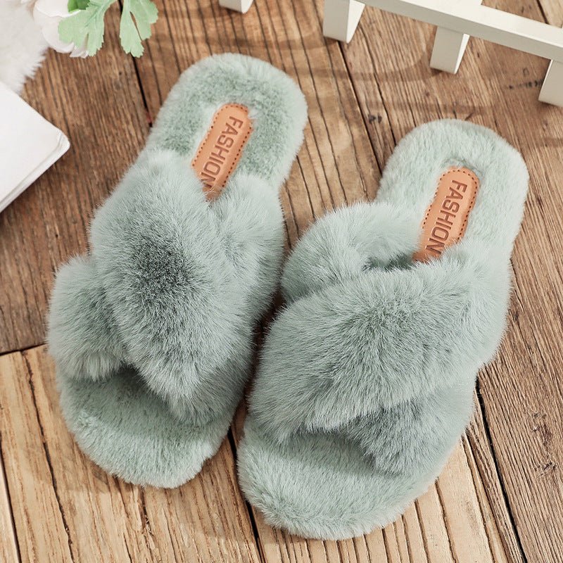 Cozy Thick Warm House Slippers In Candy Colors For Cold Months - Nalani - UK Fashion Clothing and Decor