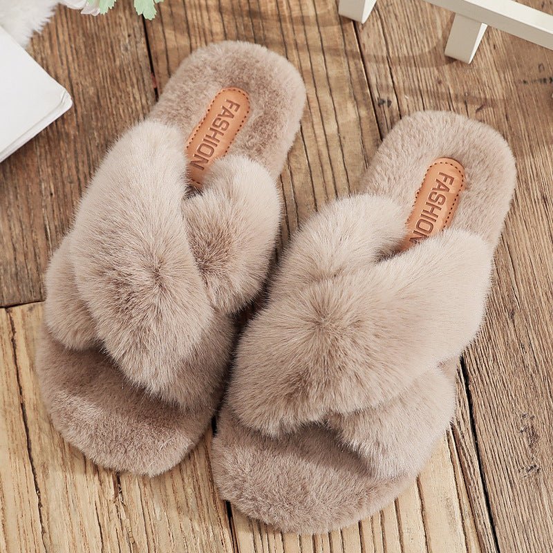 Cozy Thick Warm House Slippers In Candy Colors For Cold Months - Nalani - UK Fashion Clothing and Decor