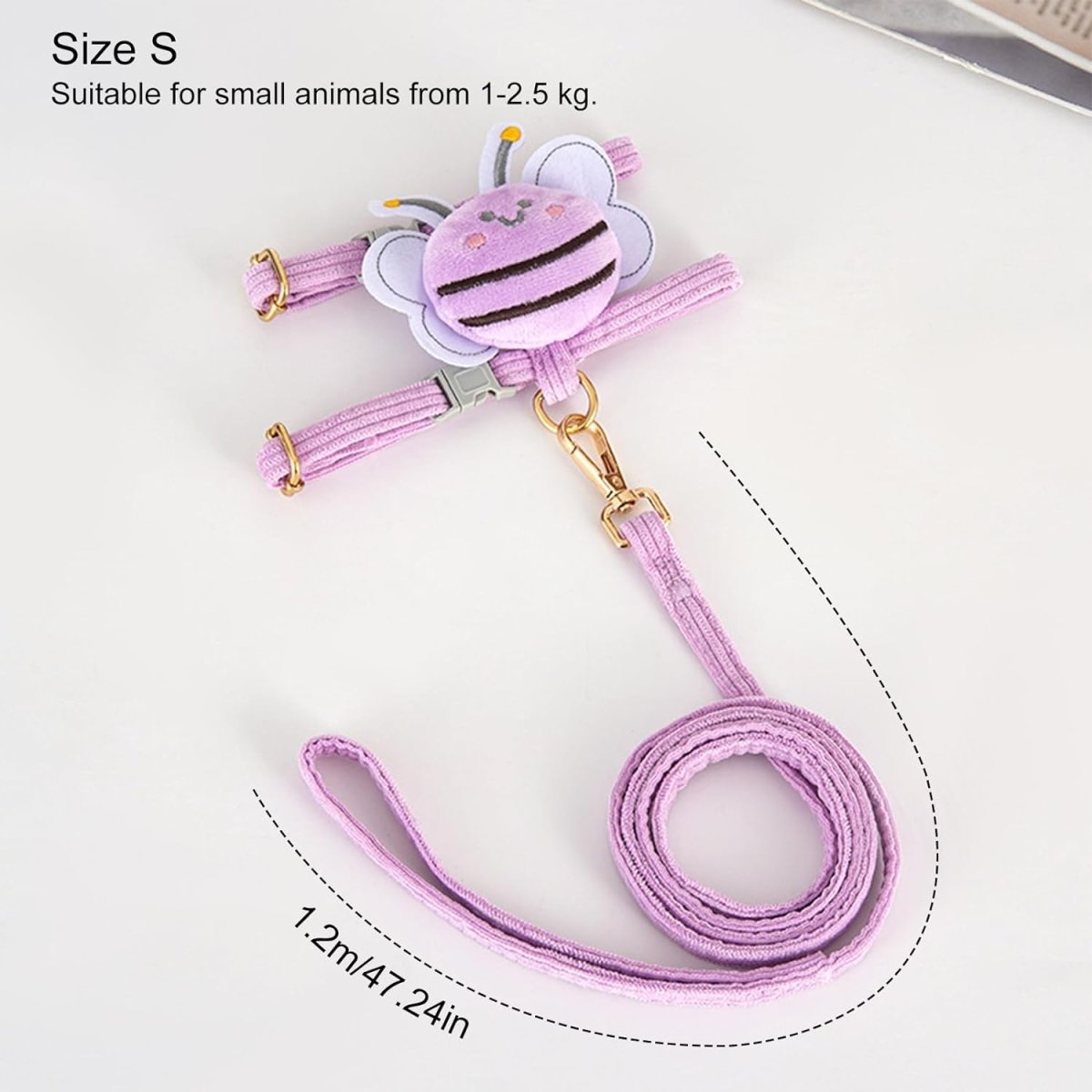 Cute Pet Harness Adjustable Comfort For Safe Stylish Walks - Nalani - UK Fashion Clothing and Decor