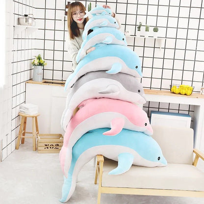 Cute Plush Dolphin Toy 30cm Soft Stuffed Animal for Kids - Nalani - UK Fashion Clothing and Decor
