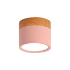 Cylindrical Flush Mount Ceiling Light Metal For Kitchen Bar - Nalani - UK Fashion Clothing and Decor