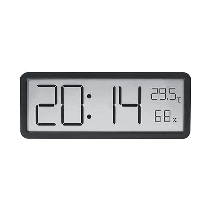 Digital LED Wall Clock With Temperature And Humidity - Nalani - UK Fashion Clothing and Decor