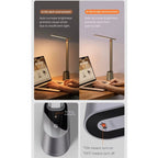 Dimmable Rechargeable LED Desk Lamp Foldable Color Temp - Nalani - UK Fashion Clothing and Decor