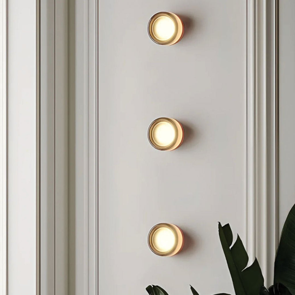 Dimple Pattern Wall Lamp With Soft Light For Cozy Ambiance - Nalani - UK Fashion Clothing and Decor