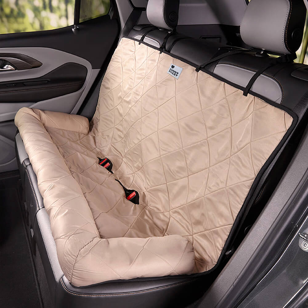 Dog Car Bed With Seat Protector For Travel Comfort - Nalani - UK Fashion Clothing and Decor