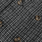 Double Breasted Slim Fit Checked Pattern Blazer Tailored Jacket - Nalani - UK Fashion Clothing and Decor