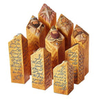Elegant Christmas Nativity Pillar Figures Set of 9 for Decor - Nalani - UK Fashion Clothing and Decor