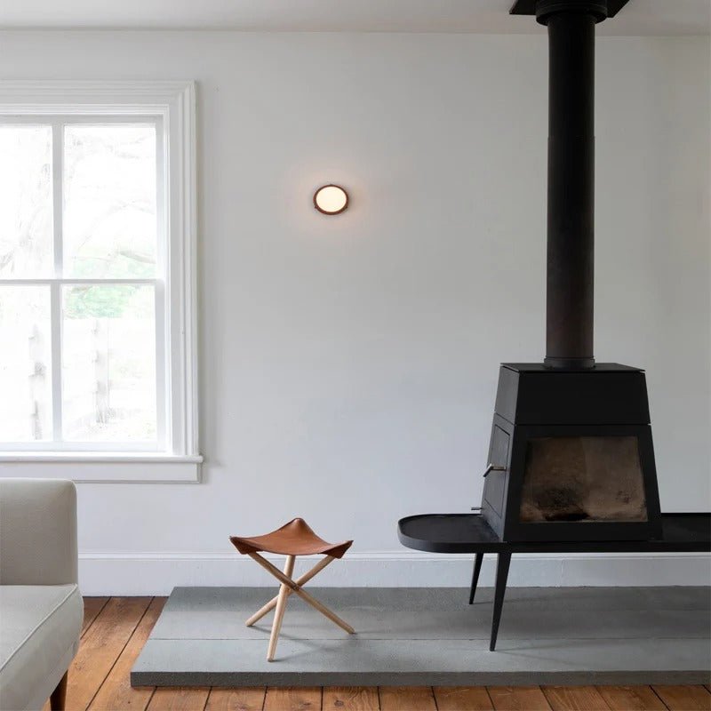 Elegant Glass Wall Lamp with Plug - In Design and LED Bulb - Nalani - UK Fashion Clothing and Decor