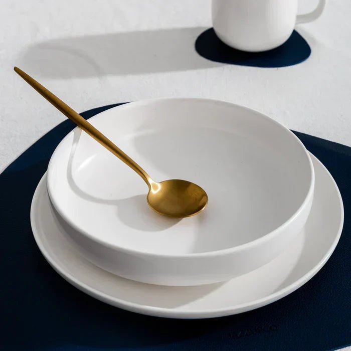 Elegant Golden Minimalist Cutlery Set For Modern Dining - Nalani - UK Fashion Clothing and Decor