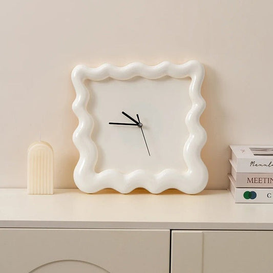 Elegant Minimalist Wall Clock for Home Decor 30cm ABS Plastic - Nalani - UK Fashion Clothing and Decor