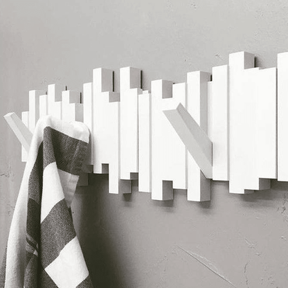 Elegant Piano Wall Coat Rack for Stylish Space Organization - Nalani - UK Fashion Clothing and Decor