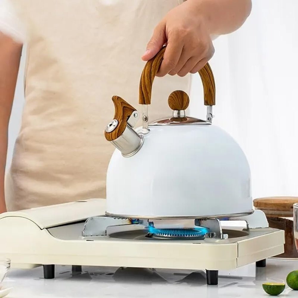 Elegant Whistling Stainless Steel Kettle Quick Boil Fast - Nalani - UK Fashion Clothing and Decor