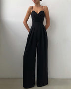 Elegant Women's Overall | High - waisted & Slender Silhouette - Nalani - Fashion Clothing and Decor