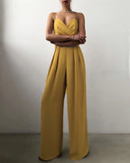 Elegant Women's Overall | High - waisted & Slender Silhouette - Nalani - Fashion Clothing and Decor