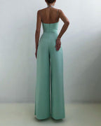 Elegant Women's Overall | High - waisted & Slender Silhouette - Nalani - Fashion Clothing and Decor