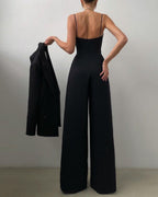 Elegant Women's Overall | High - waisted & Slender Silhouette - Nalani - Fashion Clothing and Decor