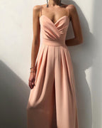 Elegant Women's Overall | High - waisted & Slender Silhouette - Nalani - Fashion Clothing and Decor