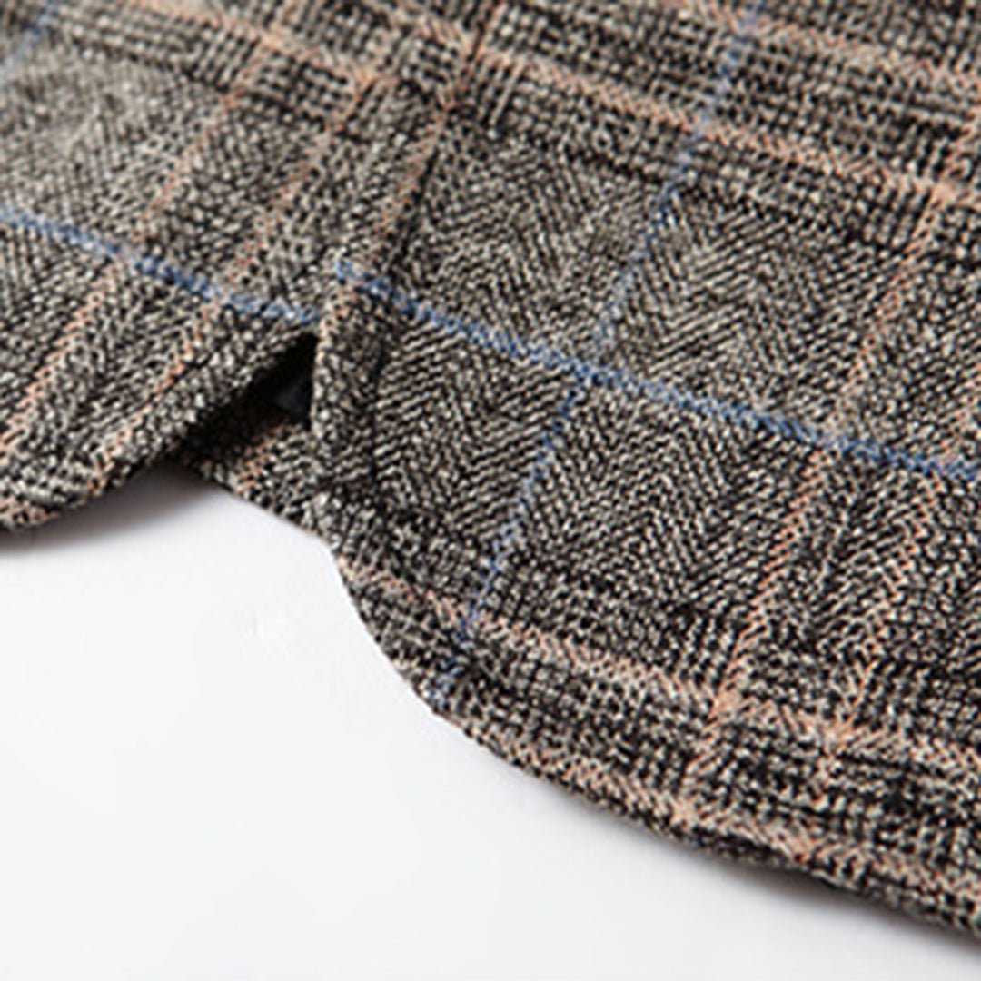 Embroidered Slim Fit Blazer With One Button Tailored Jacket - Nalani - UK Fashion Clothing and Decor
