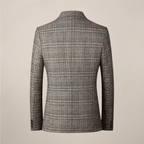 Embroidered Slim Fit Blazer With One Button Tailored Jacket - Nalani - UK Fashion Clothing and Decor