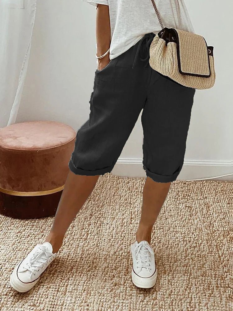 EMMA | Cotton Women’s Pants Relaxed Fit For Everyday Comfort - Nalani - Fashion Clothing and Decor