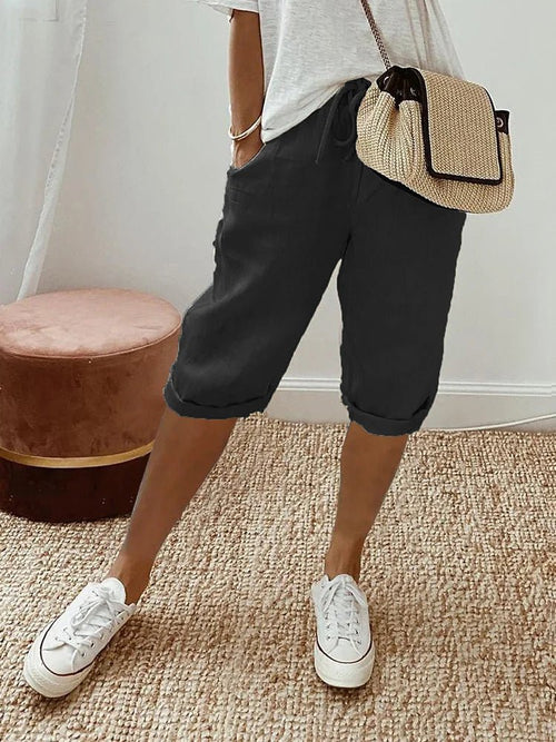 EMMA | Cotton Women’s Pants Relaxed Fit For Everyday Comfort - Nalani - Fashion Clothing and Decor
