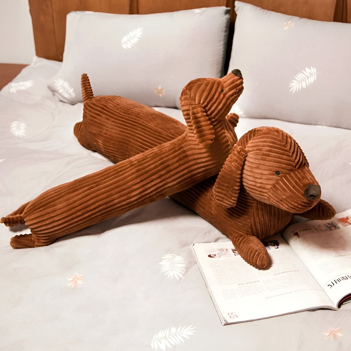 Ergonomic Dachshund Plush Pillow for Maximum Comfort - Nalani - UK Fashion Clothing and Decor