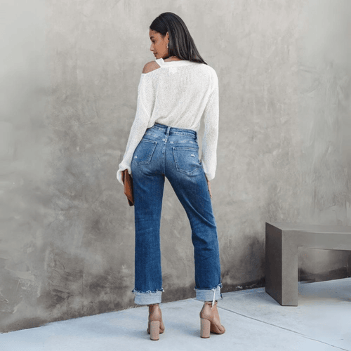 Facolli | Women's comfortable ladies' jeans - Nalani - UK Fashion Clothing and Decor