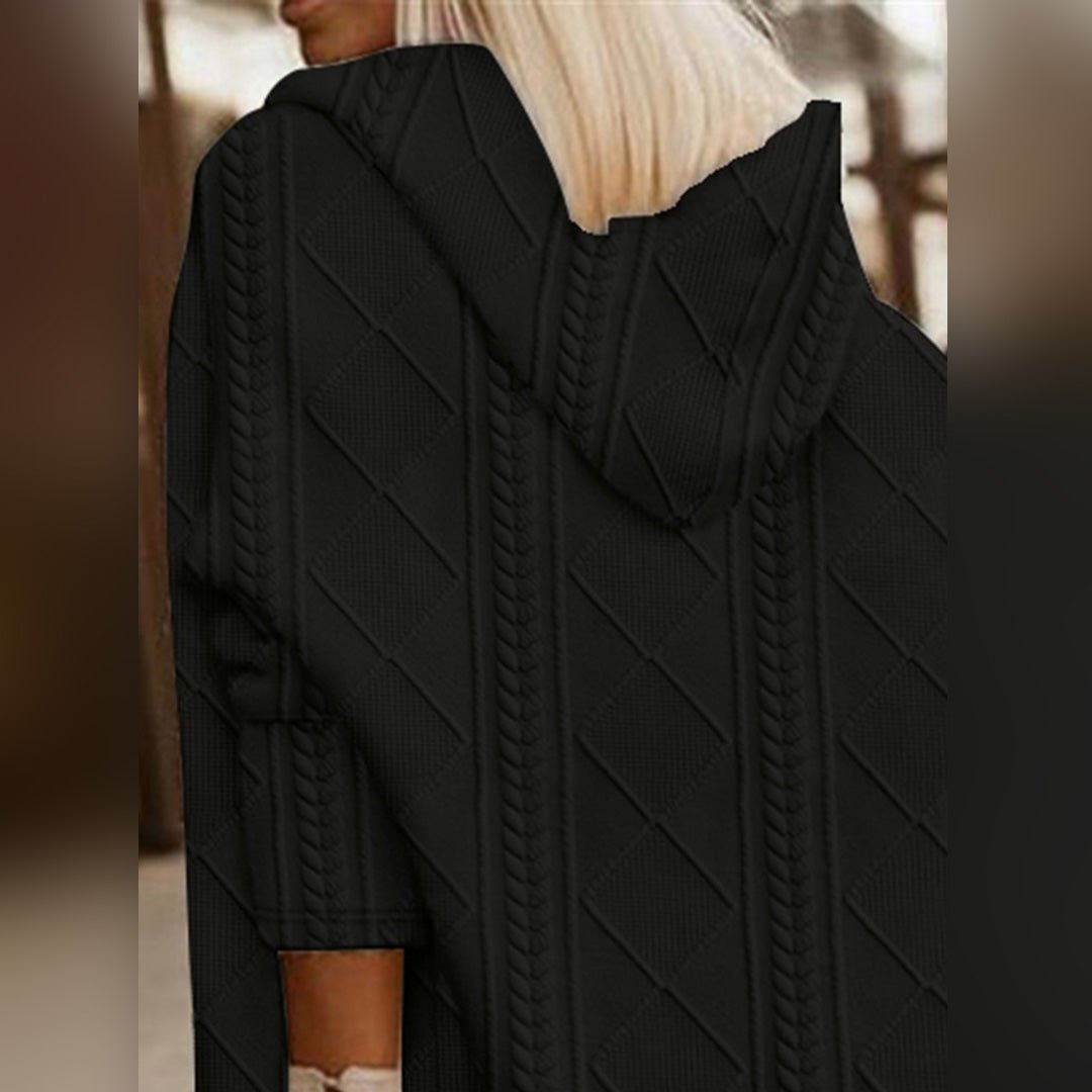 Fashionable textured women's coat - Nalani - UK Fashion Clothing and Decor