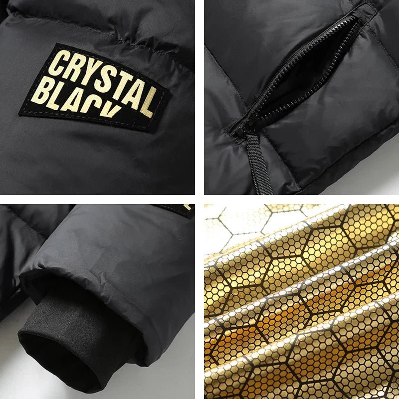 Fedar | Casual Mens Long Winter Down Jacket Insulated Warm Coat - Nalani - UK Fashion Clothing and Decor