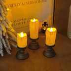 Flameless LED Candles Battery Operated Realistic Safe Ambience - Nalani - UK Fashion Clothing and Decor