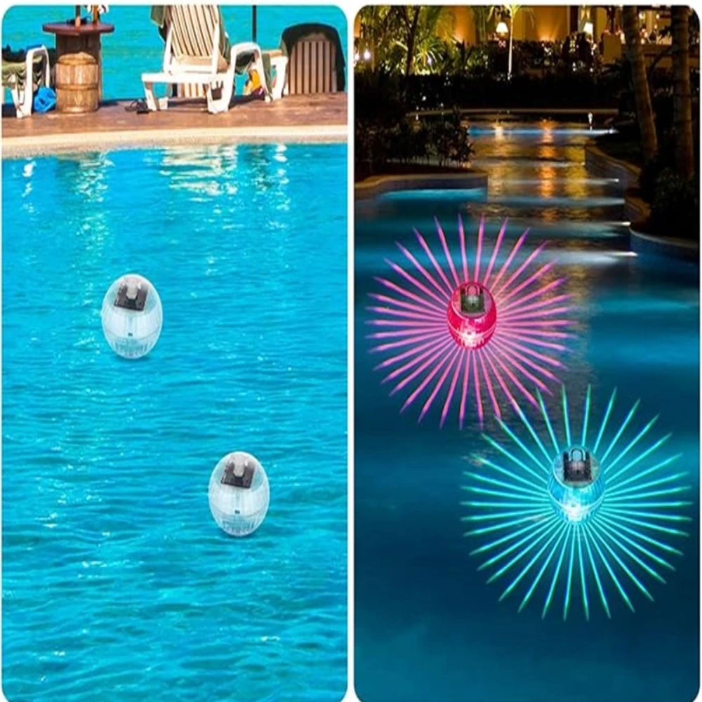 Floating Solar RGB Light For Pool And Garden Ambience - Nalani - UK Fashion Clothing and Decor