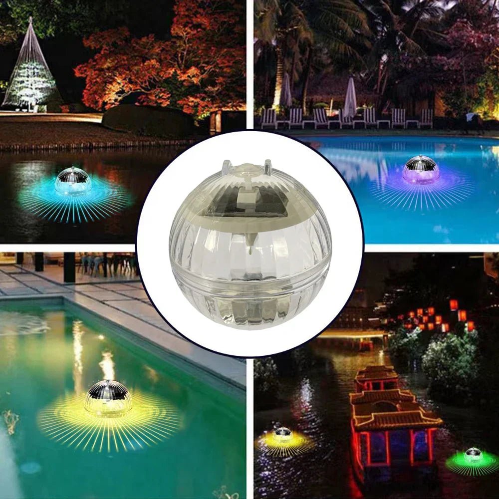 Floating Solar RGB Light For Pool And Garden Ambience - Nalani - UK Fashion Clothing and Decor