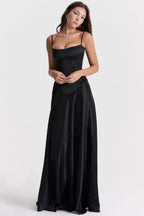 Gabriella – The Silky Satin Corset Maxi Dress Elegant Evening Dress - Nalani - Fashion Clothing and Decor