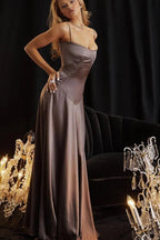 Gabriella – The Silky Satin Corset Maxi Dress Elegant Evening Dress - Nalani - Fashion Clothing and Decor
