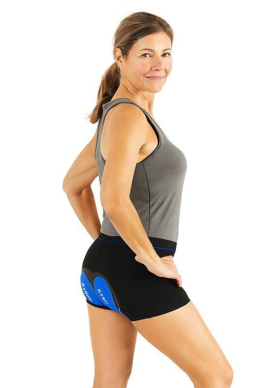 Gel Padded Cycling Shorts Unisex For Long Ride Comfort - Nalani - UK Fashion Clothing and Decor