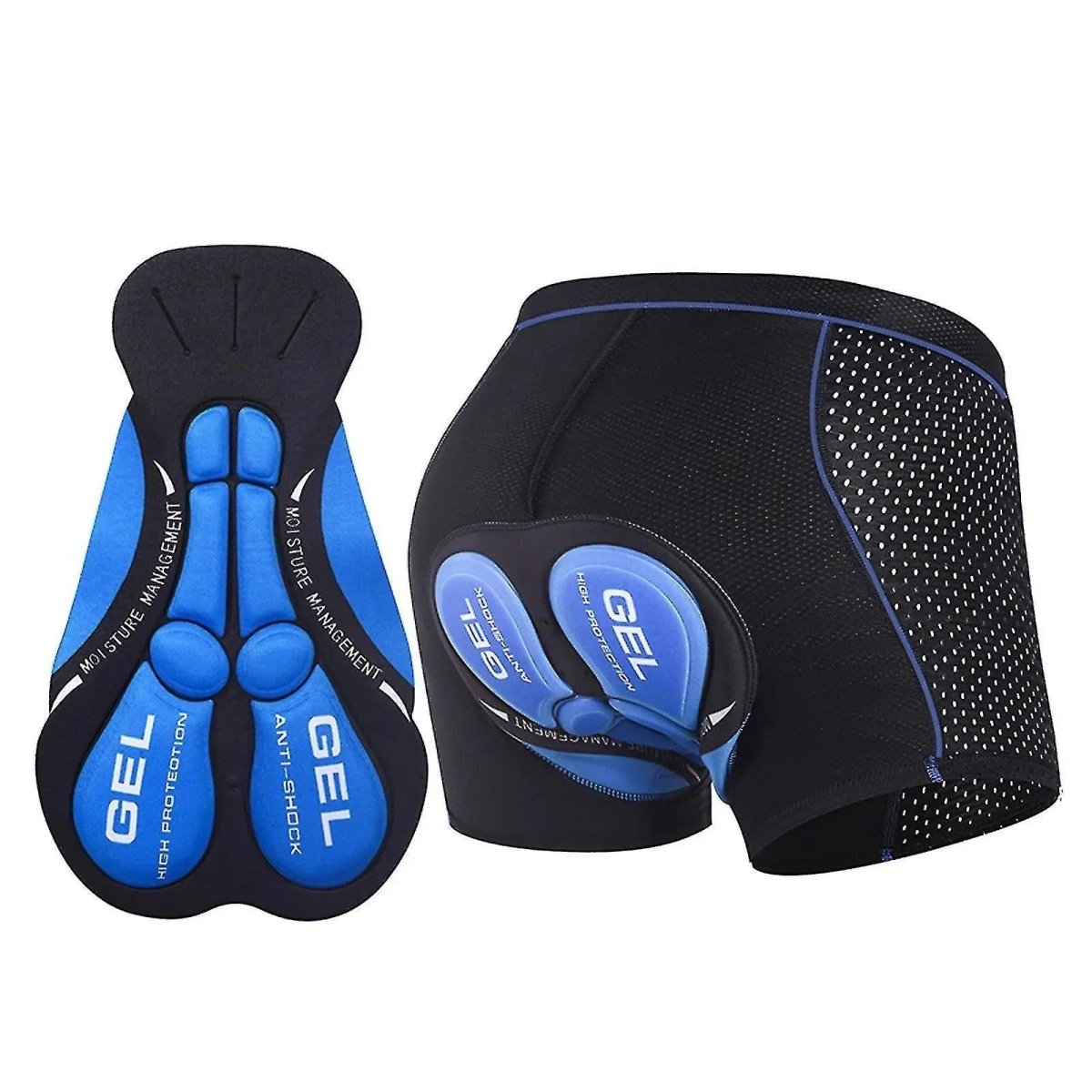 Gel Padded Cycling Shorts Unisex For Long Ride Comfort - Nalani - UK Fashion Clothing and Decor