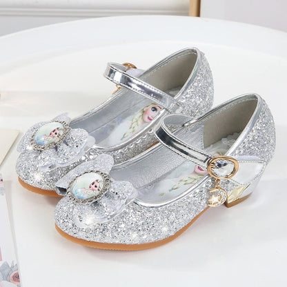 Girls Glitter High Heels Princess Shoes For Dress Up - Nalani - UK Fashion Clothing and Decor