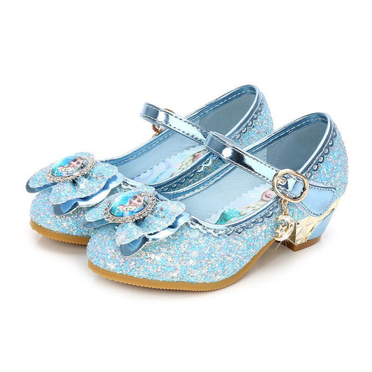 Girls Glitter High Heels Princess Shoes For Dress Up - Nalani - UK Fashion Clothing and Decor