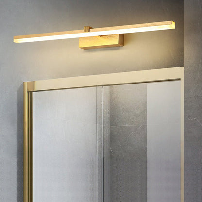 Gold Finish LED Vanity Light Fixture For Modern Bathroom - Nalani - UK Fashion Clothing and Decor