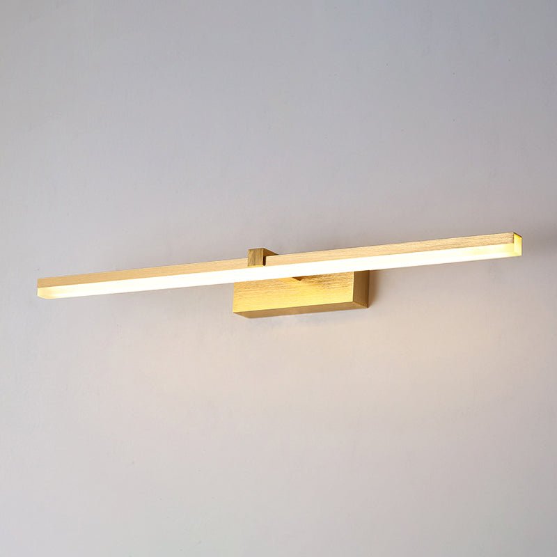 Gold Finish LED Vanity Light Fixture For Modern Bathroom - Nalani - UK Fashion Clothing and Decor