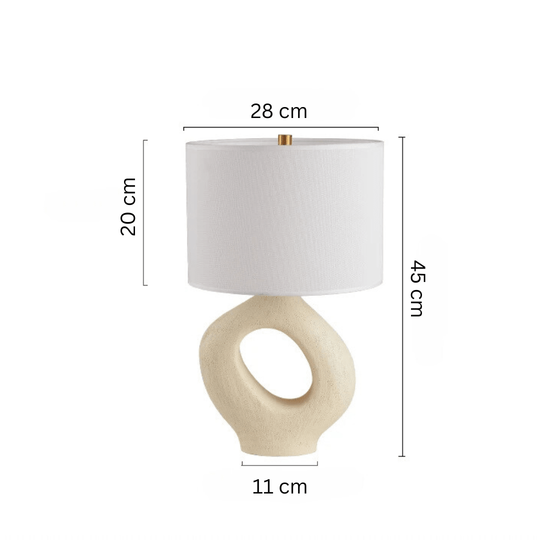 Gold Finish Table Lamp With LED Light Source E27 Warm White - Nalani - UK and AUS Fashion Clothing and Decor