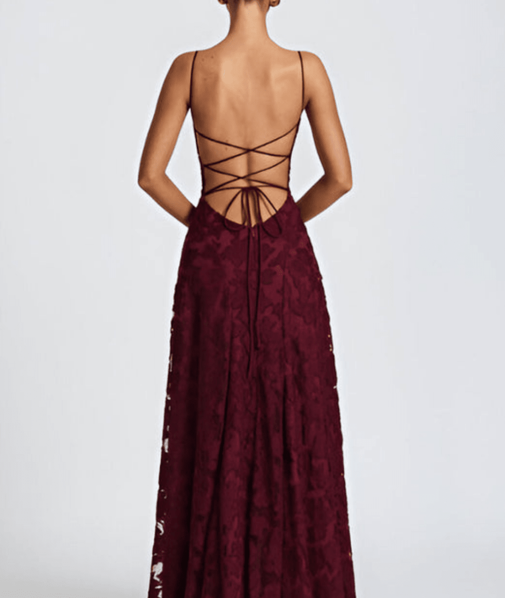 Helia – Floral Pattern Sleeveless Maxi Dress For Garden Parties - Nalani - Fashion Clothing and Decor